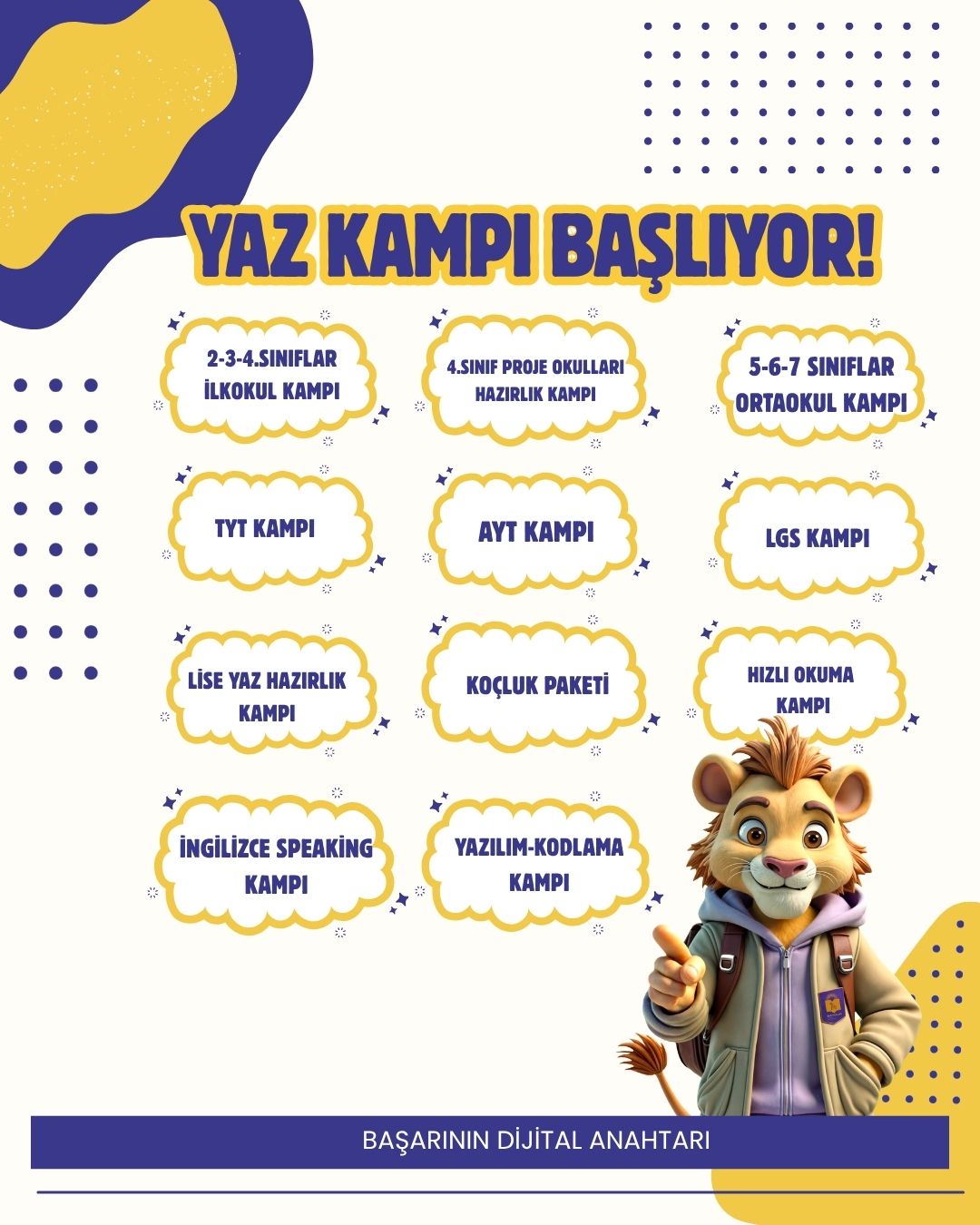 Yaz kampı başlıyor — Baydur Eğitim yaz kampı programları